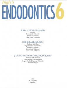 Book Cover: Ingle's Endodontics