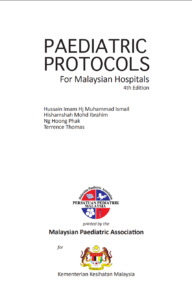 Book Cover: PAEDIATRIC PROTOCOLS For Malaysian Hospitals